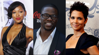 Meagan Good, Kevin Hart, Halle Berry Jason Merritt/Getty Images, Michael Buckner/Getty Images, Kevin Winter/Getty Images